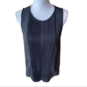 Madewell Black Sheer Sleeveless Top